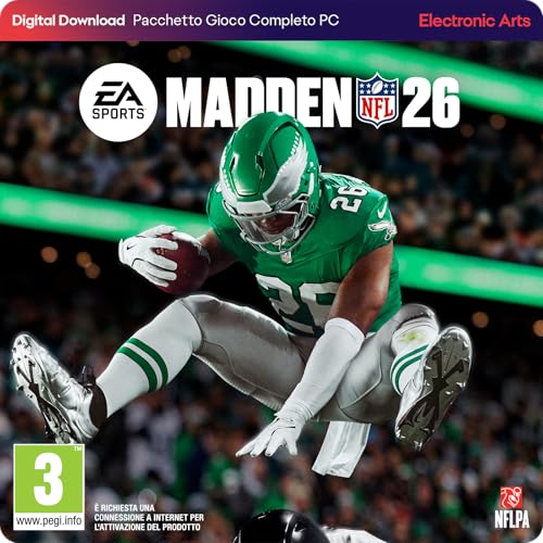 EA Sports Madden NFL 26 Standard Edition PCWin | Codice EA App | Videogiochi | Italiano Standard | Codice EA App per PC