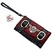 Wonder Woman Women's Classic Red Leather Tri-Fold Wallet with Detachable Strap and Buckle Closure