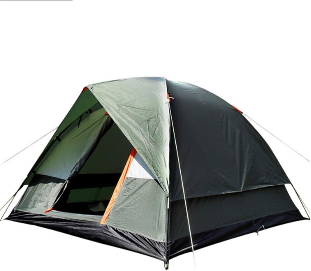 CHO OYU Outdoor Anti-Storm Camping Tent 4 People Double-Layer Outdoor Family Camping Travel Tent