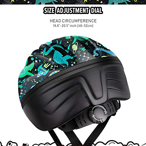 OutdoorMaster Toddler Kids Bike Helmet - CPSC Certified ...
