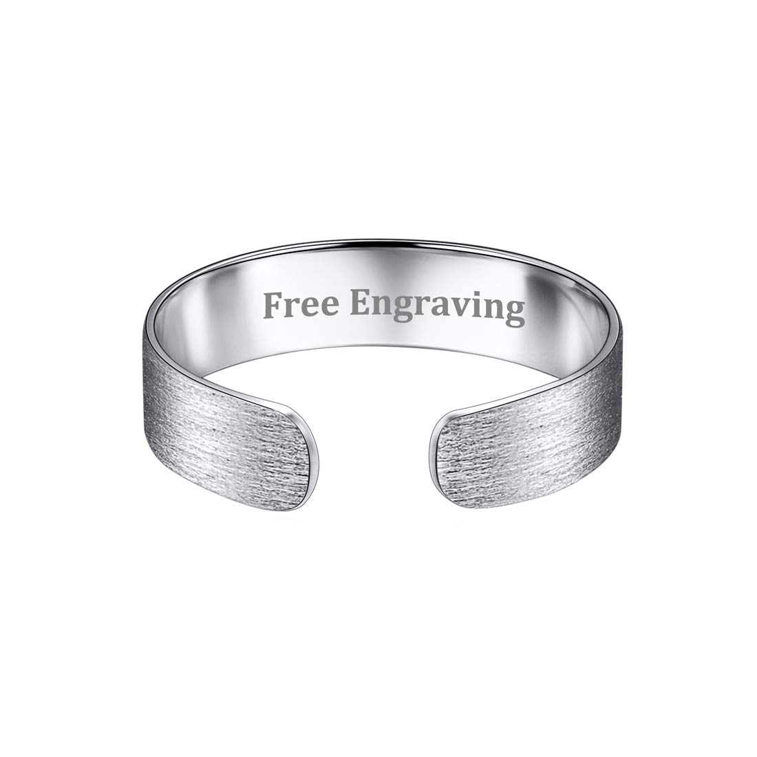Personalized 5mm 925 Sterling Silver Ring