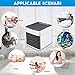 MKYUHP Artic Air Personal Air Cooler, Portable Air Conditioner, USB Mini Evaporative Air Cooler, Humidifier, Purifier with 3 Speeds and Extra Quiet Sleep Mode for Office Room Outdoors