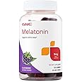 GNC Melatonin 5mg Supplement, Supports Restful Sleep, Blackberry, 60 Servings