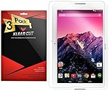 Acer Iconia One 10 Screen Protector [3-Pack], Klear Cut High Definition Clear Screen Protector for Acer Iconia One 10 (B3-A20) PET Film Anti-Bubble Shield