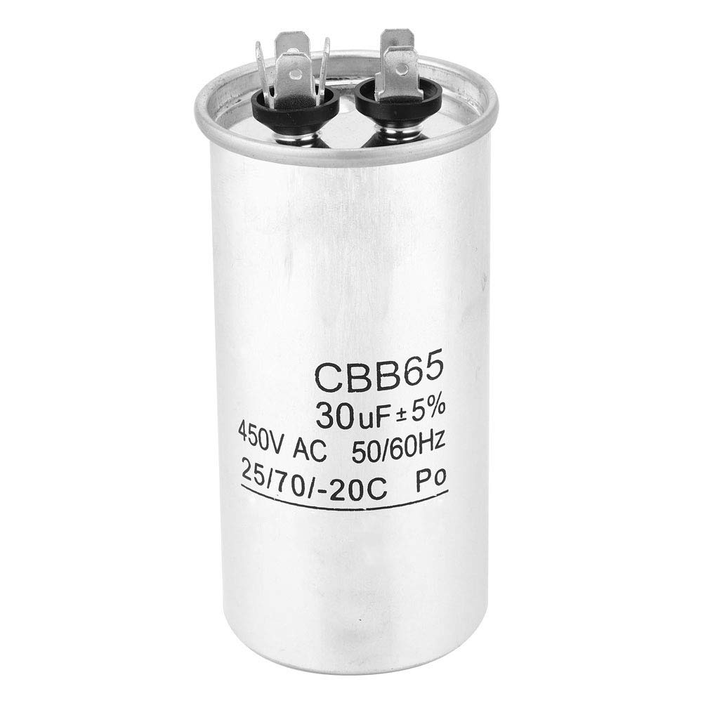 CBB65 30UF/450V Compressor, Electronic Components Capacitors Capacitor Start Motor Homopolar Electrolytic Capacitor