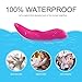 Clitoral Vibrator, G Spot Clit Dildo Vibrators, Waterproof Rechargeable Clitoris Stimulator with 9 Vibration Patterns Sex Toys for Women