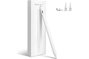 Aspaper Stylus Pen for iPad 2025-2018 with 13mins Fast Charge,Tilt Sensitive Palm Rejection Pencil for 11th A16,10th/9th/8th/7th/6th, Air 11/13 M2/M3,Pro 11/13 M4/M5,Pro 12.9“,Air 5/4/3,Mini 7/6/5