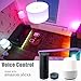 LOHAS Smart Bulb A21 Light, WiFi Control LED Bulbs Color Changing, 100W-150W Equivalent Smart Lighting, E26 Base, RGBW LED, Decorative Lights for Cafe, Bar, Bedroom, Compatible with Alexa