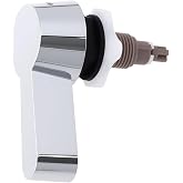 SG Store Toilet Cistern Dual Flush Lever Plastic Handle Chrome 7.8 * 6.8cm for Handle-Operated Cistern Flush System