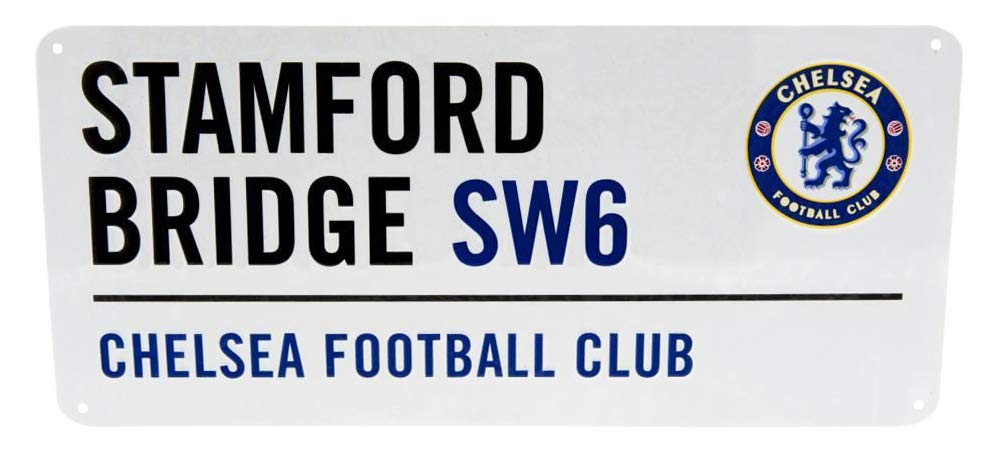 Chelsea Official Street Sign - Multi-Colour, 40 x 18 cm