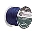 Mandala Crafts Navy Blue 0.5mm Waxed Cord for Jewelry Making - 109 Yds Navy Blue Waxed Cotton Cord for Jewelry String Bracelet Cord Wax Cord Necklace String
