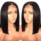 Short Bob 13x6 Lace Front Wig 12 Inch