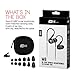MEE audio Sport-Fi M6 Noise Isolating In-Ear Headphones with Memory Wire (Black)