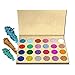SUNTRIC 24 Color Highly Pigmented Diamond Glitter Rainbow Eye Shadow Palette Flash Shimmer Eyeshadow Make Up Palette