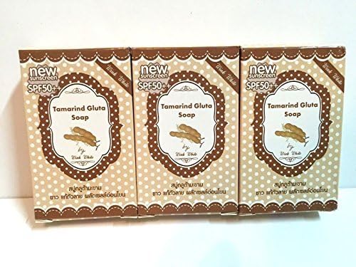 3X Gluta Skin Beauty Pure Soap Body Bleaching Whitening Lightening Anti Aging Tamarind Gluta Soap by YadaShop
