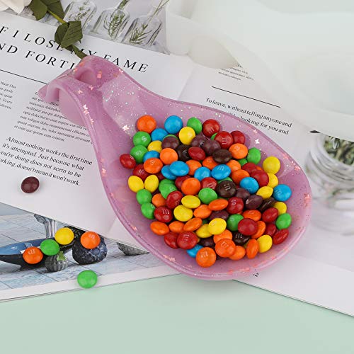 IUAQDP Spoon Holder Resin Mold Large Rolling Tray Silicone Mold for Stove Top Rest Home