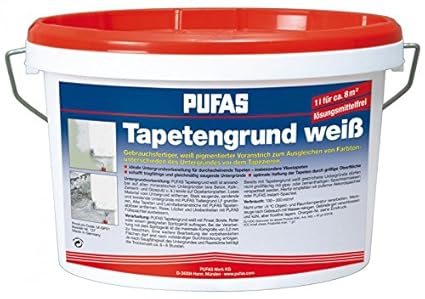 PUFAS Tapetengrund, weiß 2,5 Liter