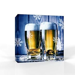 Beer Pictures Home Wall for Bedroom Living Room Paintings Framed