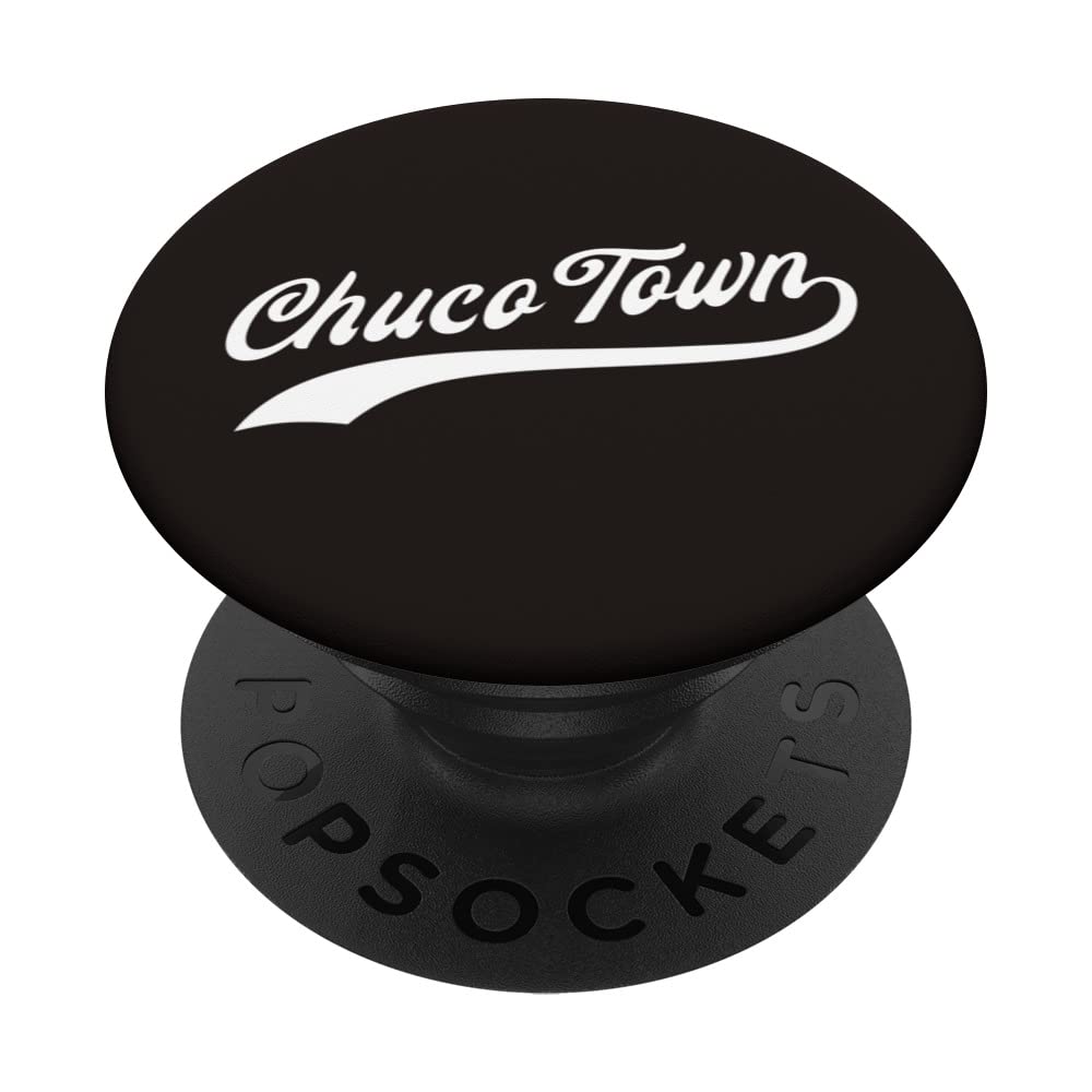 CHUCO TOWN El Paso TX Classic Athletic Script Design PopSockets Swappable PopGrip