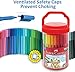 Faber-Castell - Connector Pens Bucket (50 markers) - Premium Art Supplies For Kids