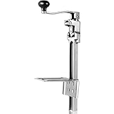 Commercial Can Opener Heavy Duty for 11100, Industrial Can Opener for 10 Cans, Manual Can Opener with Plated Steel Base Stainless Steel Blade for Cans Up to 11” Tall