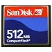 SanDisk 512 MB CompactFlash Card primary