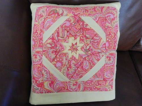 Quillow/Pillow/Lap Quilt/Lap Throw - The Folded Star Paisley Quillow