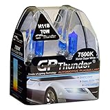 GP Thunder GP75-H11B 7500K H11B 12V 70W Halogen Xenon Super White Color W/QUAZE Glass (2 Bulbs)