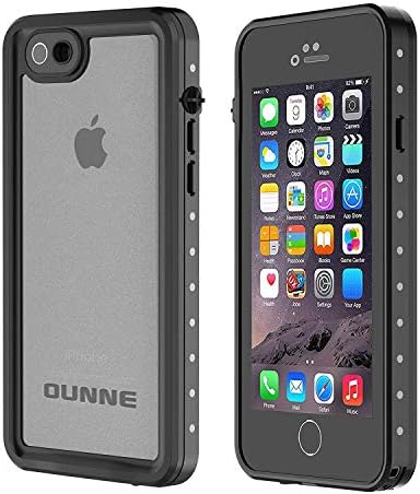 OUNNE iPhone 6/6s Waterproof Case, IP68 Certified with Touch ID Underwater Full Body Cover SandProof Shockproof Snowproof for iPhone 6/6s (Clear) (Renewed)