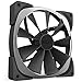 NZXT AER RGB 140mm Fan - 1x 140mm PWM Fan, 500-1500 RPM, Designed for Hue+ Lighting Hub, CAM-Powered - RF-AR140-B1
