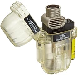 Blazer CG-001 Butane Refillable Torch Lighter, Clear