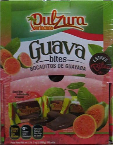 Dulzura Borincana Guava Bites - 60 Packs