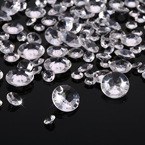 5800 Pieces Wedding Crystals 4 Sizes Table Confetti Decoration Acrylic
