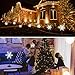 WSTECHCO LED Pathway Lights Outdoor Christmas Decorations 2 Piece Snowflake Flash Lights Walkway Lights,Waterproof 3D White Snow Landscape Lighting for Yard,Patio, Lawn,Garden Decor