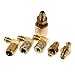 Airkoul 8Pcs Car A/C Air Conditioning Refrigeration R134A R12 Connector Adapter Hose Set Kits
