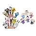 GOTD 16PC Finger Puppets Animals People Family Members Educational Toy
