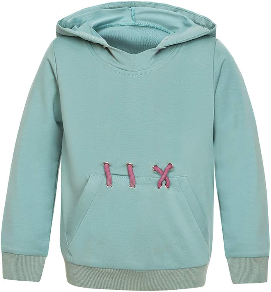 Mukola Girls Cartoon Costume Hoodies Cosplay Hooded Sweatshirt: Clothing