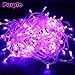 Autolizer 200 LED Purple Fairy String Lights Lamp for Xmas Tree Holiday Wedding Party Decoration Halloween Showcase Displays Restaurant or Bar and Home Garden - Control up to 8 Modes