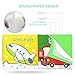 TOP BRIGHT Soft Cloth Books for Babies First Year, Baby Toys 6 to 12 Months Girls and Boys, Crinkly Cloth Book Bath Toys(Pack of 6)