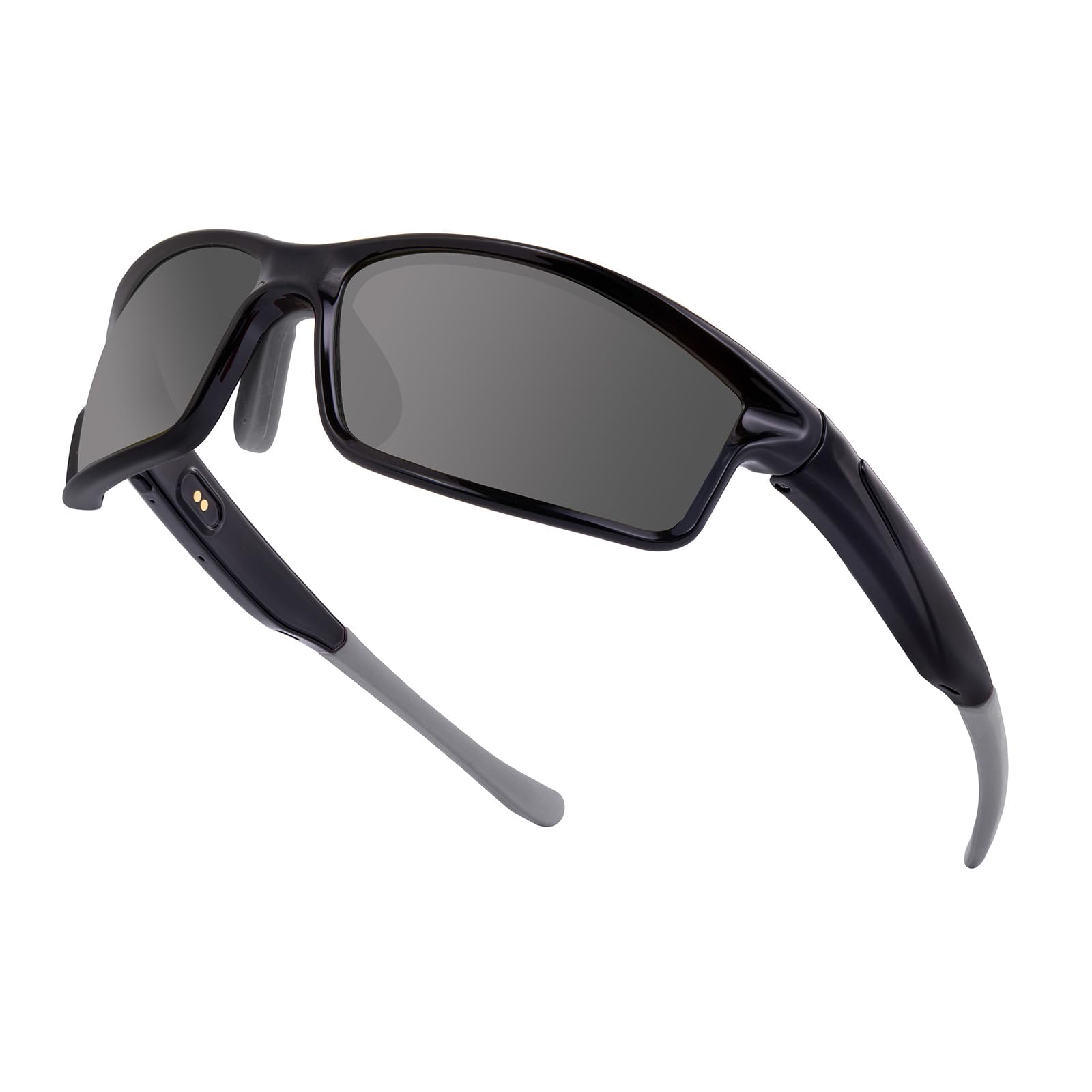 Photo 1 of SKYWAY Polarized Sports Sunglasses Smart Bluetooth Wireless Audio UV Protection for Outdoor Sports Glasses Unisex Design (Black)
