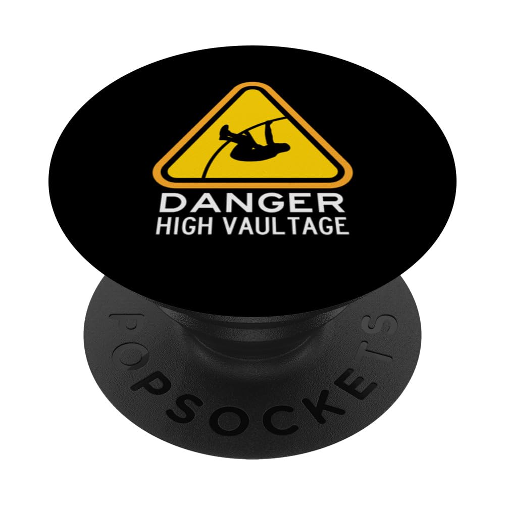 Danger High Vaultage - Pole Vault Jumping Track Field PopSockets Swappable PopGrip