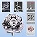 515096 Front Wheel Hub and Bearing Assembly for Chevrolet Silverado, Suburban, Tahoe, Avalanche, GMC Sierra,Yukon, Cadillac Escalade, ABS Sensor and 4x4 6 Lug