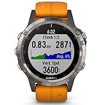 Garmin Unisex - Adult Fēnix 5 Plus Sports Watch, Orange/Grey, TU EU - Image 5