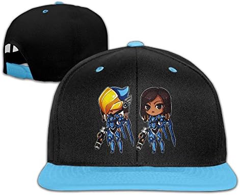 YYRBY Pharah Over Watches Shooting War Game FPS Adjustable Snapback Hip-hop Baseball Hat For Kids Boy Girl Baby