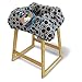 Boppy Shopping Cart and Restaurant High Chair Cover, City Squares Black and White
