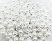 LOLASATURDAYS 1800pcs 8mm Pearl Beads for Jewelry Making and Crafts - White Pearls in Bulk, Ideal for Vase Filler