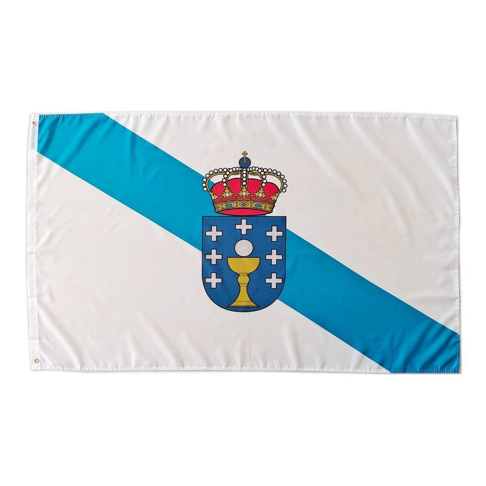 Galicia Flag, Galicia Colours Flag, Flag 150cm x 90cm, Galicia Flag