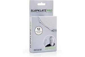 SlapKlatz PRO Drum Gel Dampers – Clear – 12 Pads in 3 Sizes – Storage Case Included