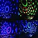 Party Lights Disco Ball, 5W RGBWP LED Magic Crystal Rotating 7 Colors Mini Strobe Light DJ Lighting Sound Activated Stage Lights for Christmas Home Party Supplies
