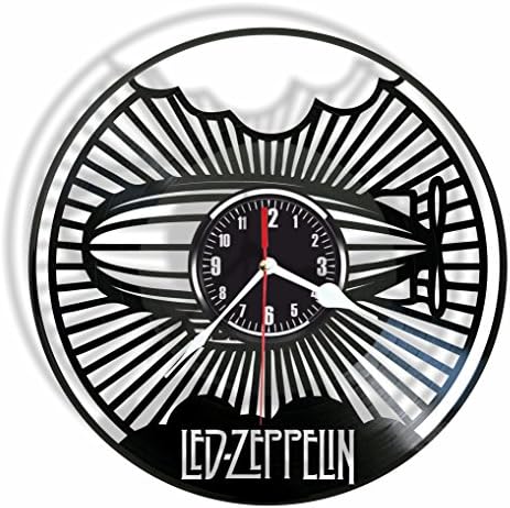 LED ZEPPELIN vinyl Wall Clock-unique home decor that will suit to any interior - handmade gift for birthday anniversary or any other occasion